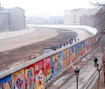 View from the West Side of the Berlin Wall