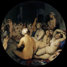 Jean-Auguste-Dominique Ingres - 'The Turkish Bath'.