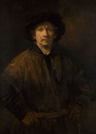 Rembrandt - Self Portrait, 1652