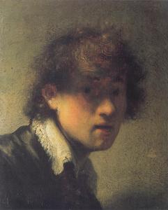 Rembrandt - Self Portrait as a Young Man, 1629